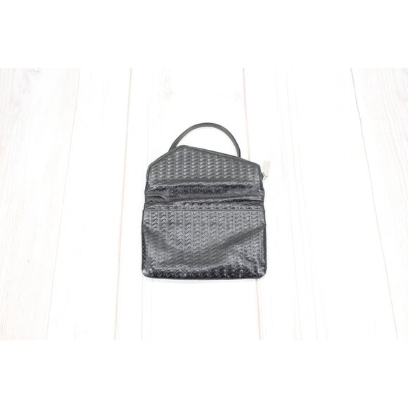 Hobo the Original Black Woven Leather Shoulder Handbag - Picture 6 of 9